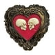 thumbnail image 5 of Estatua de y corazón, artesanía de resina, escultura de terror aterrador, adorno gótico para el hogar, oficina, mesa, Bar, decoraciones de Soledad estatua de amor, 5 of 10
