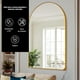 thumbnail image 2 of Espejo Curvo de Pared Bluelander con Marco de Aluminio, Dorado, 2 of 5