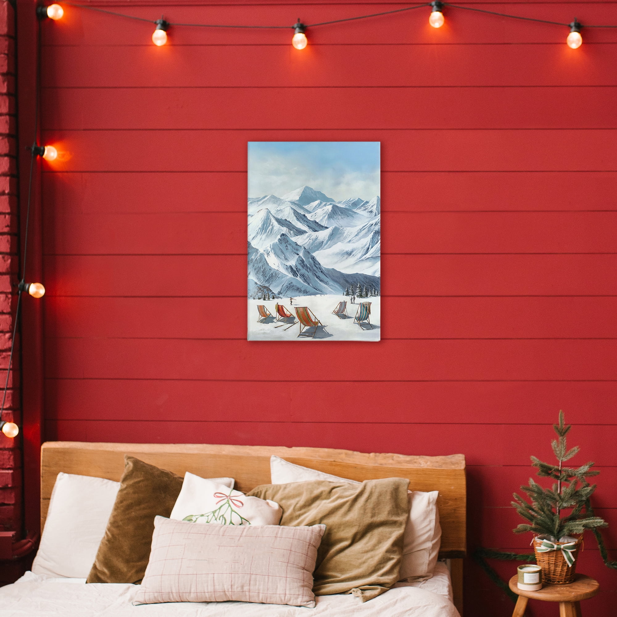 Stupell Industries Lounging At The Lifts Canvas Wall Art design by Max Maxx, 30 x 20