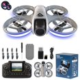 thumbnail image 2 of Pisexur Electrónica para Hombres Drone con Cámara ESC y Luz Genial Control Remoto con Pantalla Juguetes Regalos para Niños con Retención de Altitud Modo Sin Cabeza Ajuste de Velocidad de Arranque Ele, 2 of 9