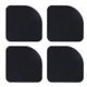 thumbnail image 1 of 4 Uds. Alfombrilla silenciosa Universal para refrigerador, almohadilla antivibración silenciosa, 1 of 8