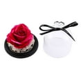 thumbnail image 4 of Heart Glass Dome Simulation Rose Flower String Light Home Night Light Decoration Valentine's Day Gift, 4 of 7