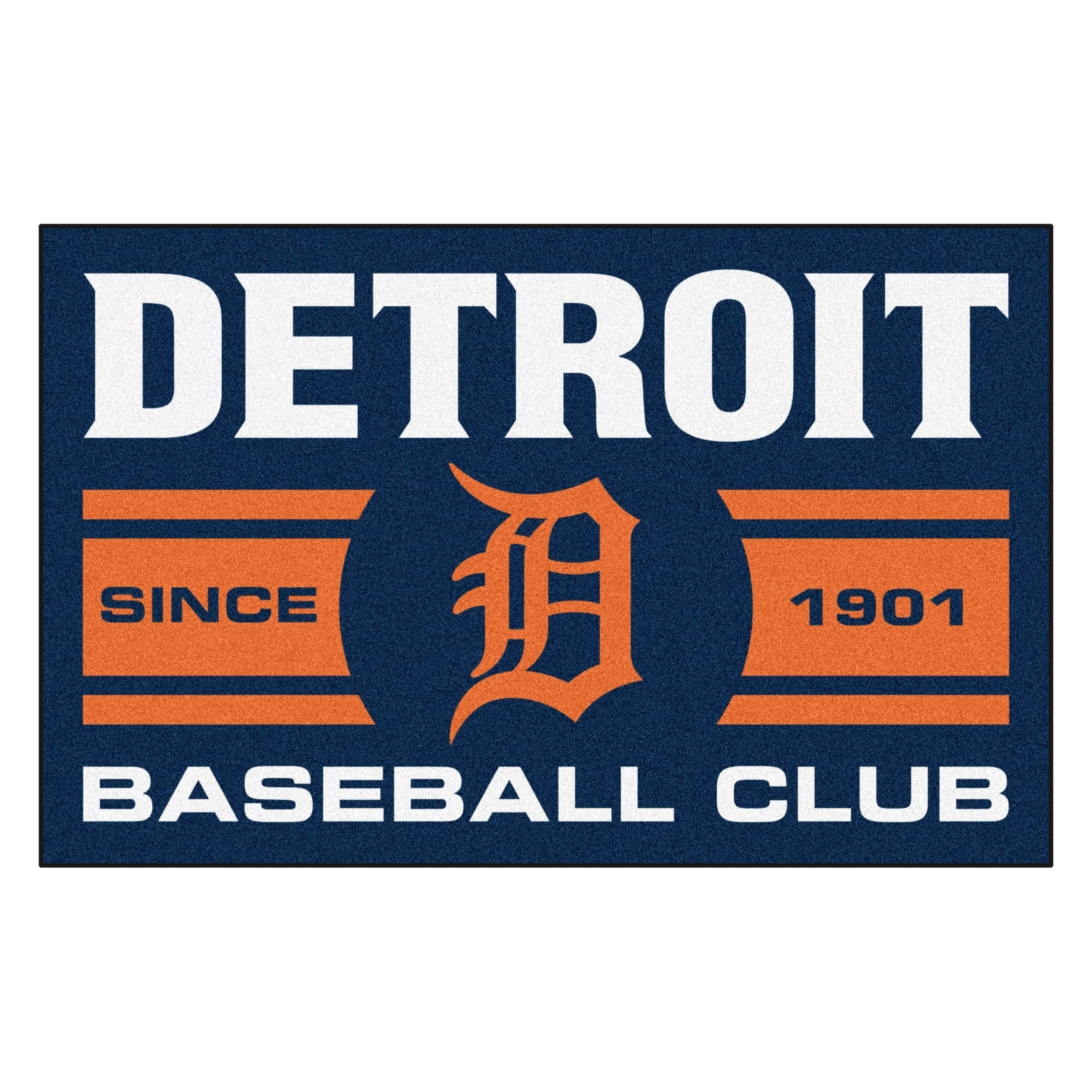 Detroit Tigers Baseball Club Starter, Detroit Tigers Rug