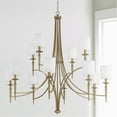 thumbnail image 2 of Capital Lighting 442601-701 Abbie 12 Light 51" Wide Pillar Candle Chandelier - Nickel, 2 of 9