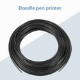 thumbnail image 5 of 10M ABS 3D 1.75mm Printer Filament for 3D Scribble Pen Printers - Black, 5 of 6