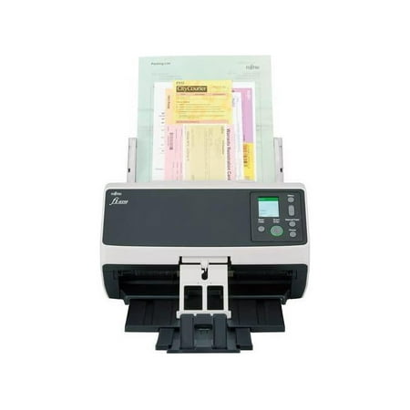 Ricoh / Fujitsu fi-8190 PA03810-B005 24 bit CIS x 2 (front x 1, back x 1) 600 dpi ADF (Automatic Document Feeder) / Manual Feed, Duplex Document Scanner