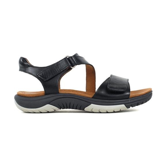 Cobb Hill Women's Fiah Casual Black Leather Sandals<span> - </span>8