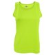 thumbnail image 1 of Fruit of the Loom - Camiseta sin mangas ajustada modelo Perfomance para mujer (Lima), 1 of 1