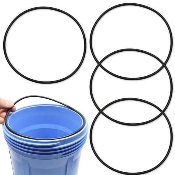 Captain O-Ring  Replacement O-Ring-HB O-Rings for APEC 10/20 Big Blue or Clear HBB-10, HBB-20, HBC-10, HBC-20, Big Duo/Trio Water Filter Housing 4 Pack