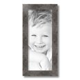 thumbnail image 2 of ArtToFrames 7x17 inch Wide Real Reclaimed Charcoal Barnwood Picture Frame, Black Wood Poster Frame (4819), 2 of 8