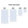thumbnail image 6 of Mainstays 100% Cotton Washcloth, Super Soft and highly absorbent Basic Solid Premium Washcloth for Bathroom, Hotels, Spa and Gym – Blue, 6 of 6
