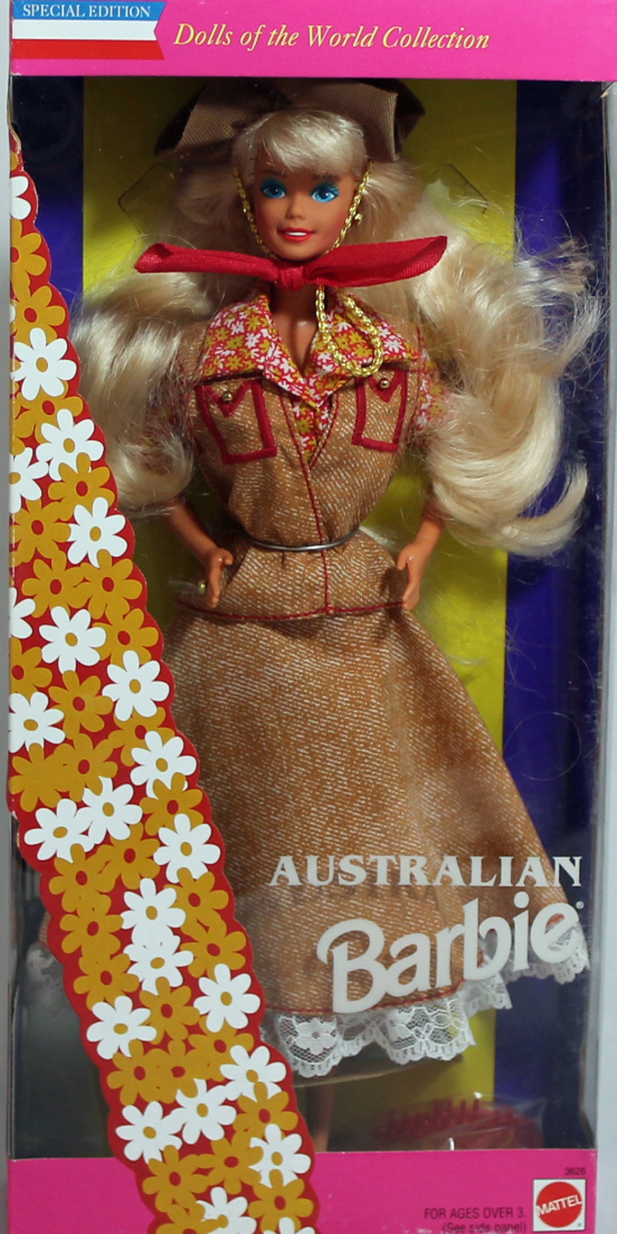 Australian Barbie Dolls of the World Special Edition 1992 Mattel 3626