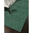 thumbnail image 2 of Berkley Fiesta Area Rug RF100EM Emerald Solid Striation 5' x 7' Rectangle, 2 of 3