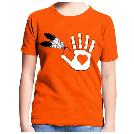

WUXIAN Toddler Child Orange Printed T-Shirts Short Sleeve Infants Baby Clothes Cute Dailywear