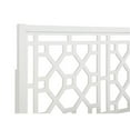 thumbnail image 4 of Comfort Pointe Thomas Chippendale White Wood Headboard - King, 4 of 8