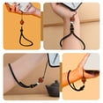 thumbnail image 3 of STRANDCHIC 2Pcs Mobile Phone Strap Black Bodhi Charm Cell Phone Wrist Strap Practical Use, 3 of 8