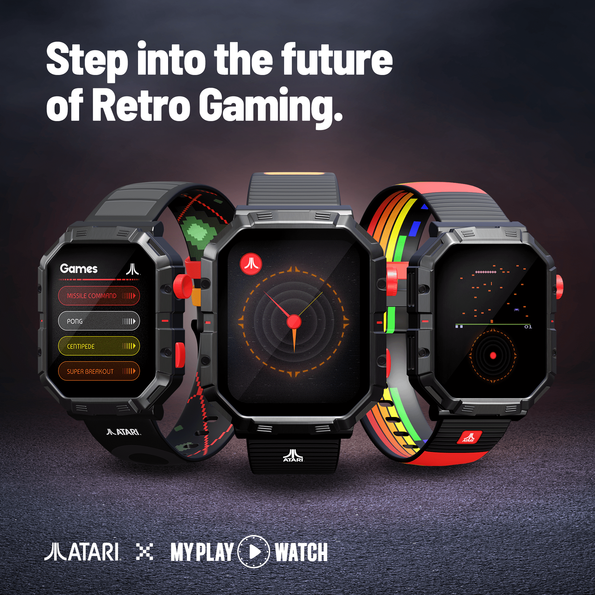 Atari 2600 My Play Watch – Retro Gaming Smartwatch