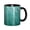 Black, variant on Dark Black Pattern Coffee Mug Fun Custom Ceramic Mugs 11oz Navy Blue