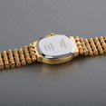 thumbnail image 2 of Reloj dorado Reloj de pulsera para mujer Reloj de cuarzo pequeño para mujer Actualización con herramientas Negro // Blanco, 2 of 5