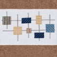 thumbnail image 3 of Authentic Hotel and Spa  Turkish Cotton Squares Embroidered Latte Brown 2-piece Towel Hand Set, 3 of 3