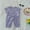 Purple, variant on Toddler Boys Clothes Crewneck Ice Silk Summer Short Tee Print Shorts Elastic Waist Summer Set Beige 5 T