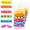 Fruit Pattern, variant on Topboutique18 Pcs Cute Highlighters,Mini Highlighters,Glitter Highlighter,Candy Shape Pastel Highlighter,Chisel Head Marker Highlighters for Writing/Drawing/Coloring,Birthday Christmas Gifts,6 Colors