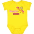 thumbnail image 3 of Inktastic Fiesta Pink Sombrero Girls Baby Bodysuit, 3 of 5