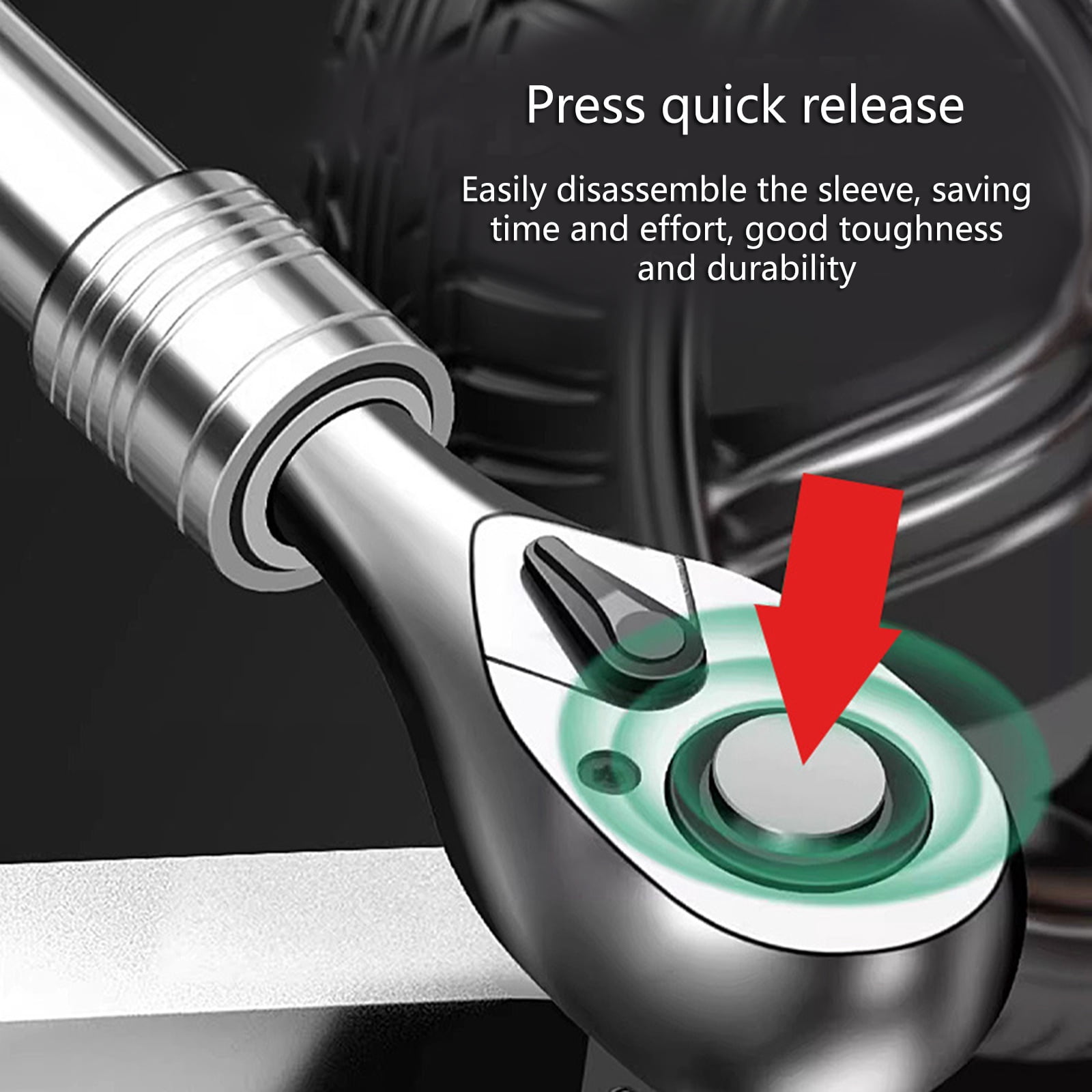1/4" 3/8" Ratchets Wrenches Quick Sockets Ratchets Wrenches Torque Wrenches Spanners Hand Repair Tool