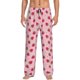 thumbnail image 1 of Balery Strawberries Pantalones de pijama para hombre, pijama ultraligero, pantalón de descanso-Small, 1 of 6