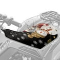 thumbnail image 4 of Uorisanigo ATV Seat Cover Compatible with Sportsman Rancher Foreman Scrambler Kodiak Grizzly Arctic Cute Santa Claus Cat Seat Cover Protection Fit for Most ATV, 4 of 7