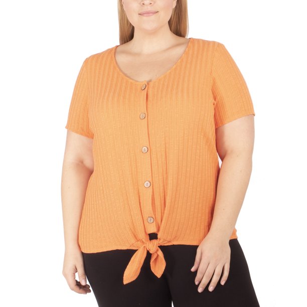 button front top short sleeve