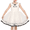 White Black, variant on Sunny Fashion Girls White Dress Lace And Tulle Knee Length Sleeveless Party Wedding Dress For Girls 4 Years