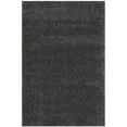 thumbnail image 6 of SAFAVIEH Santa Monica Chelsey Solid Shag Area Rug, Dark Grey, 6'7" x 6'7" Round, 6 of 11