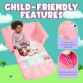 thumbnail image 4 of Marshmallow Furniture 2 Pack 2-in-1 Flip Open Foam Sofa, Gabby's Dollhouse, 4 of 10