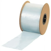 Office Depot® Brand Flat 2-mil Poly Bags, 4" x 12", Clear, Roll Of 1,000