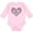 AD-Pink, variant on Inktastic Valentine's Day Love Decorated Heart Boys or Girls Long Sleeve Baby Bodysuit
