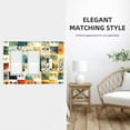 thumbnail image 5 of Sunglasses Watercolor Switch Cover Decorative Wall Plate 3-Gang 2-Decor 1-Toggle Standard Size, 5 of 5