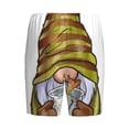 thumbnail image 2 of Lsque Fishing Gnome Fisherman Mens Sleep Pajama Shorts,Short Pajama Pants, Cotton Ultra-Soft Knit-X-Large, 2 of 9