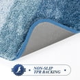 thumbnail image 5 of Walensee Bathroom Rug Non Slip Bath Mat for Bathroom (16 x 24, Ombre Blue), 5 of 9