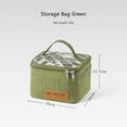 thumbnail image 3 of BLEEUS Spices Bottle Bag Condiment Jars Organizer For Camping Bbq Camping Storage ( Green Bag), 3 of 7