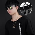 thumbnail image 6 of DJ Music Headphone Pendant Necklace Long Neck Chain Men Women Hip Hop Rock Jewelry Gift Black, 6 of 9
