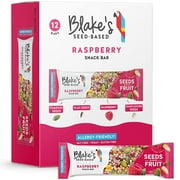 Blakes Seed Based Raspberry Snack Bars, 1.23 oz, 12 Count
