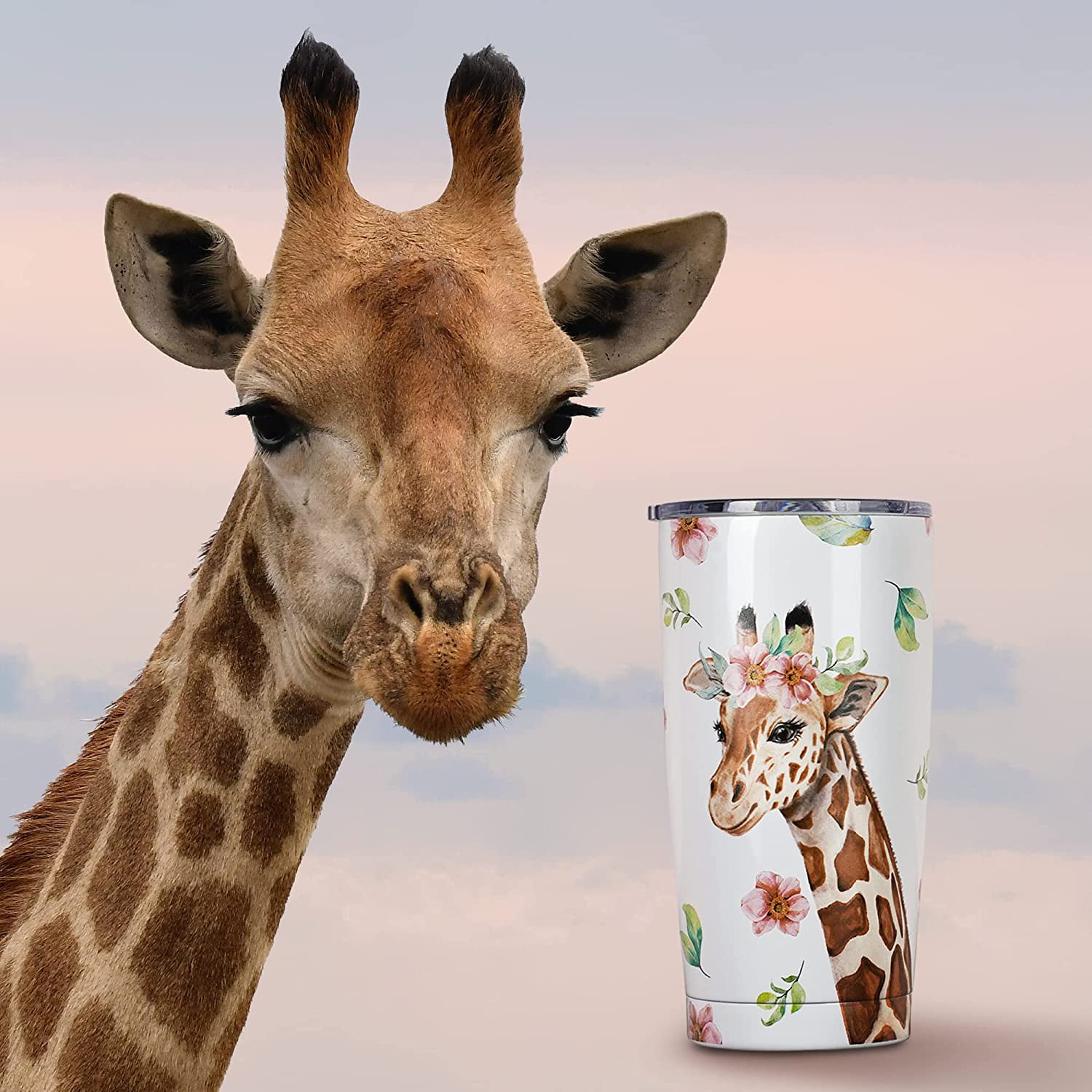 Giraffe Tumbler — Alyssa's In & Out Creations