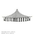 thumbnail image 2 of Stuffed Animals Toy Storage Hammock Wall Corner Plush Toy Organizer Room Decor, 2 of 6
