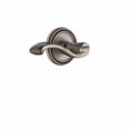 thumbnail image 5 of Grandeur 813088 Soleil Solid Brass Left Handed Passage Door Lever Set - Nickel, 5 of 6