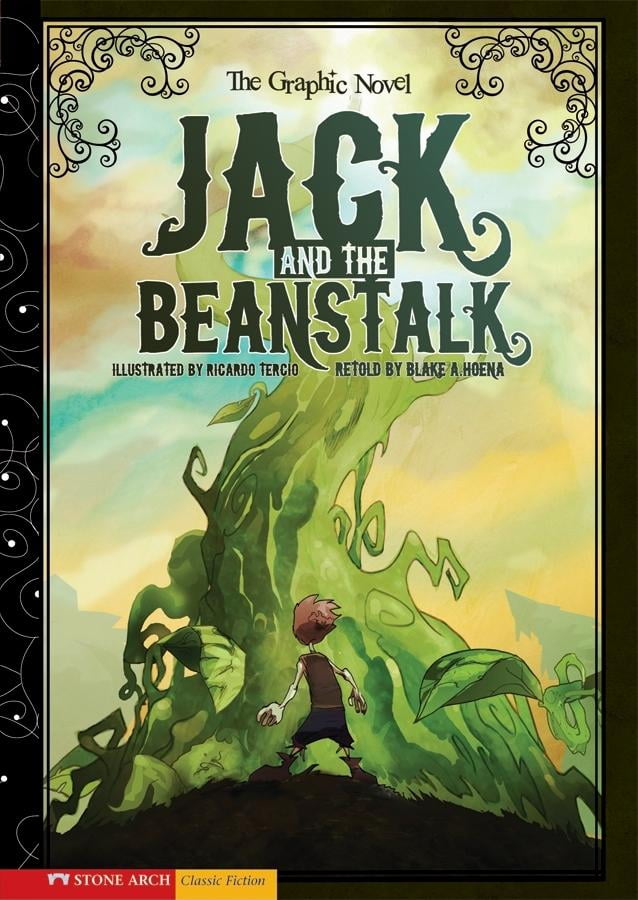 Graphic Spin (Library) Jack and the Beanstalk The Graphic Novel (Hardcover)