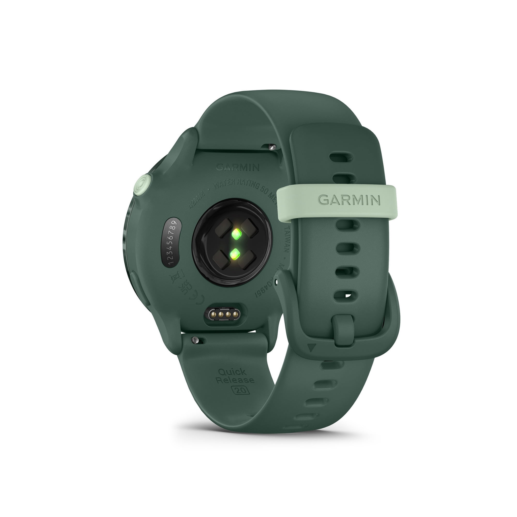 Garmin vivoactive 6 GPS Smartwatch (Jasper Green) Bundle with Wireless Earbuds (2 Items)
