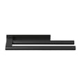 thumbnail image 1 of Wall Mounted No Drilling Stainless Steel Double Bar Towel Rack for Bathroom Storage and Organization, 1 of 7