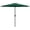 Green, variant on RONG-3 Patio Umbrella Outdoor Table Market Yard Umbrella with Push Button Tilt/Crank,UV Protection Waterproof for Garden, Lawn, Deck, Backyard, Pool,Beige