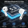 thumbnail image 3 of Wireless Earbuds Bluetooth Headphones for Samsung Galaxy S25 Ultra Edge A17 A16 A15 A54 A36 S24 S23 S22,60H Long Playtime LED Power Display IP7 Waterproof in Ear Earphone with Mic for iPhone 17 16e, 3 of 14